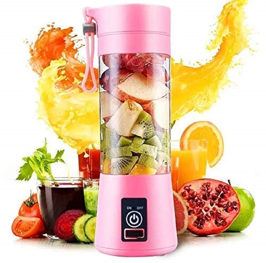 Portable USB Rechargeable Fruit Smoothie Blender Cup