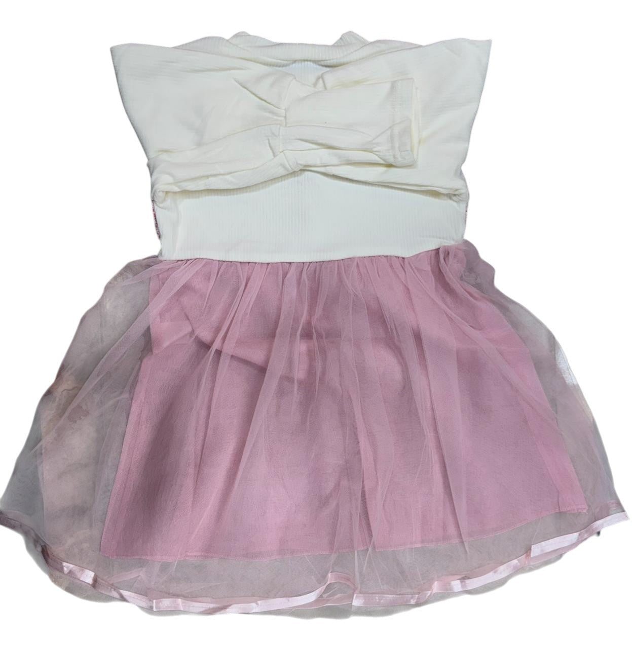 Disney Princess Girls Below Knee Casual Dress frock