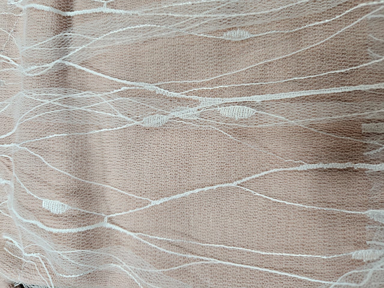 Girls Fancy Solid Round Neck Pink Sweater