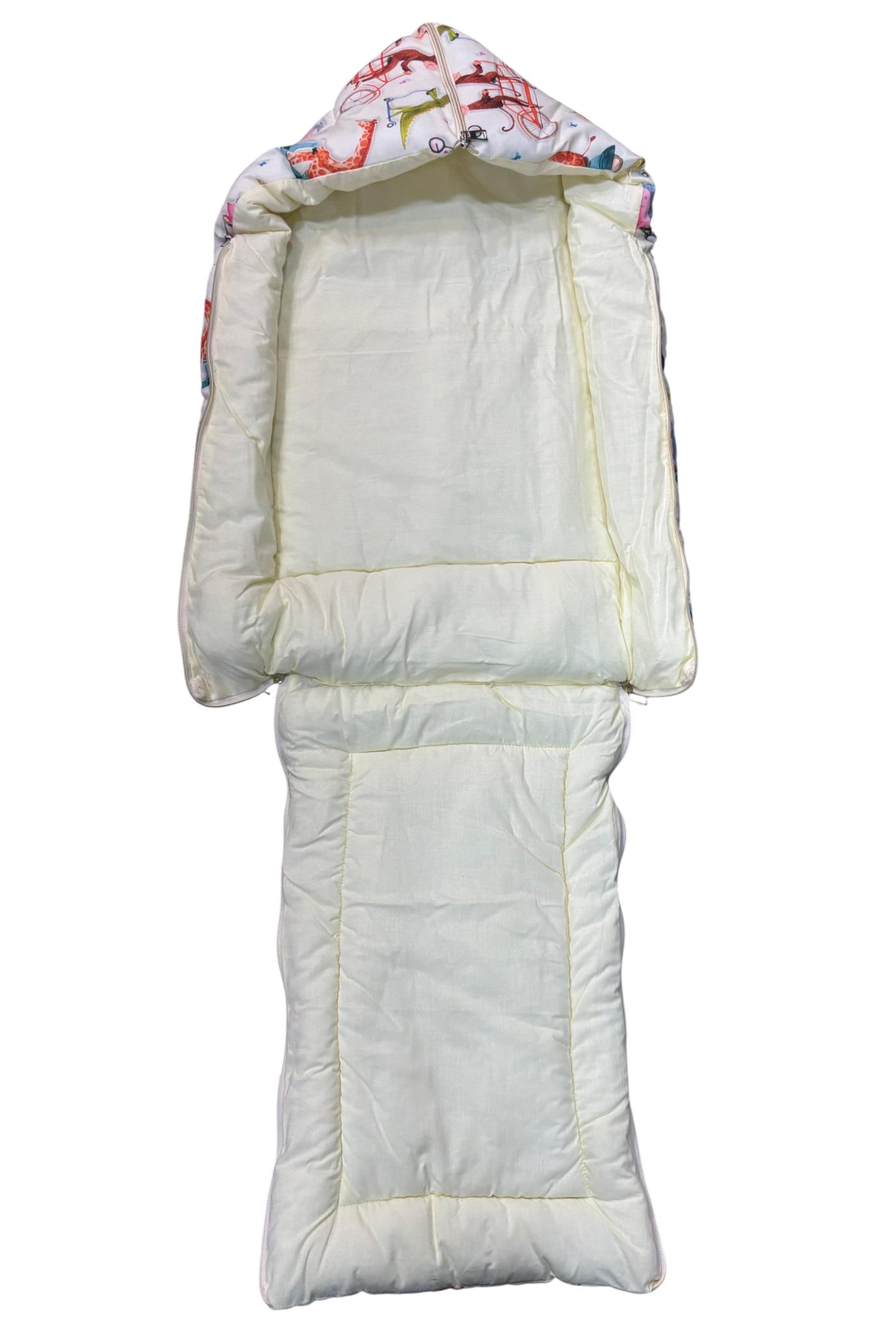 Baby Bed & Sleeping Bag for Newborn | Portable Cotton Baby Bedding Set | Unisex Carry Nest & Baby Holder for New Born | Soft & Lightweight Infant Sleep Bag