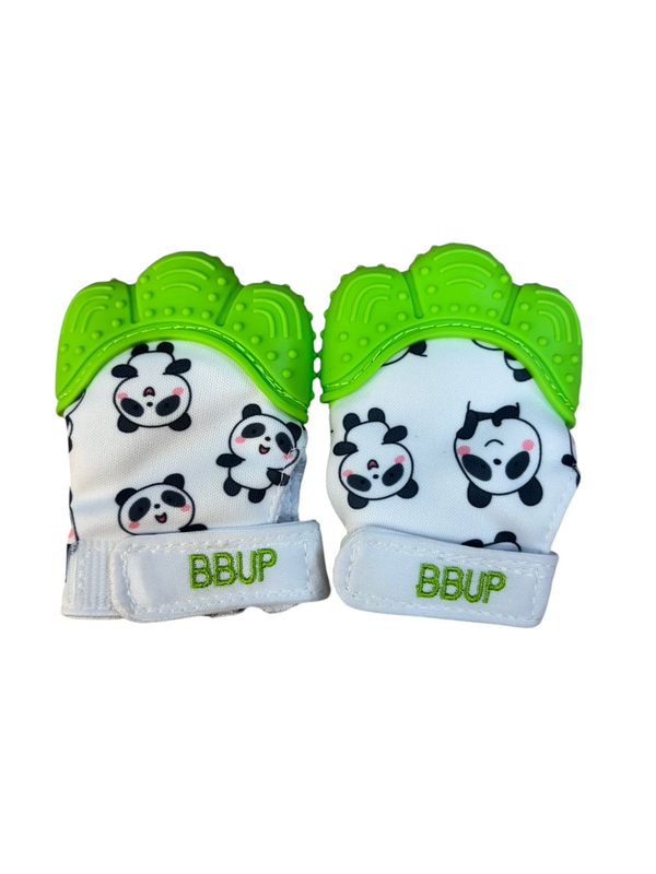 2 Pack Food Grade Silicone Teether Glove