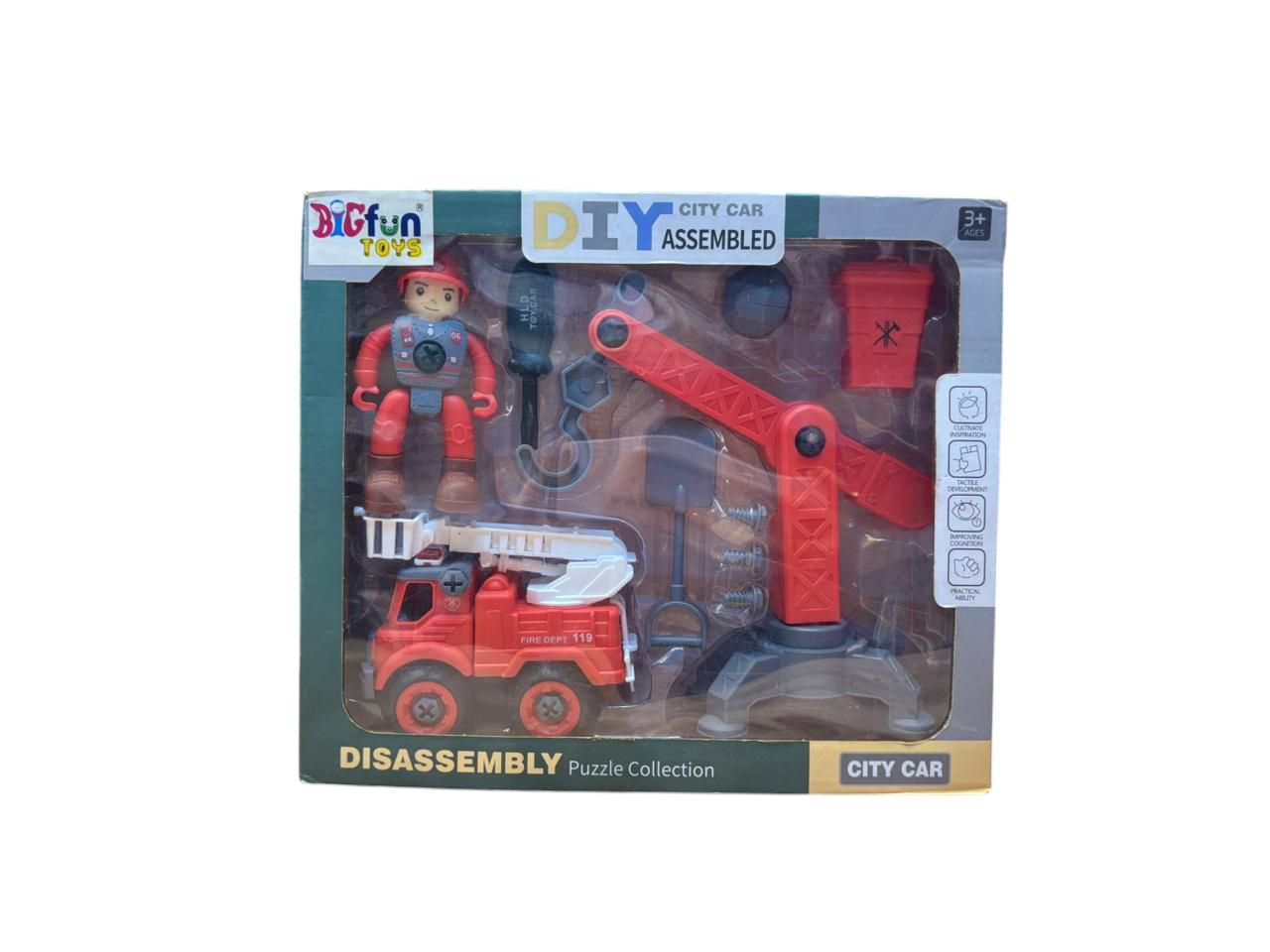 DIY City Car Assembly & disassembly City Construction Work