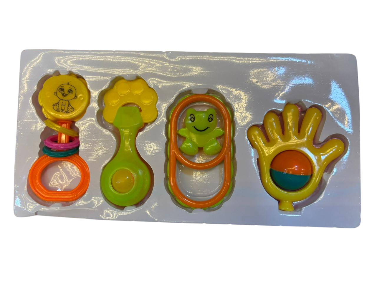 4 pcs. Rattle Set Box
