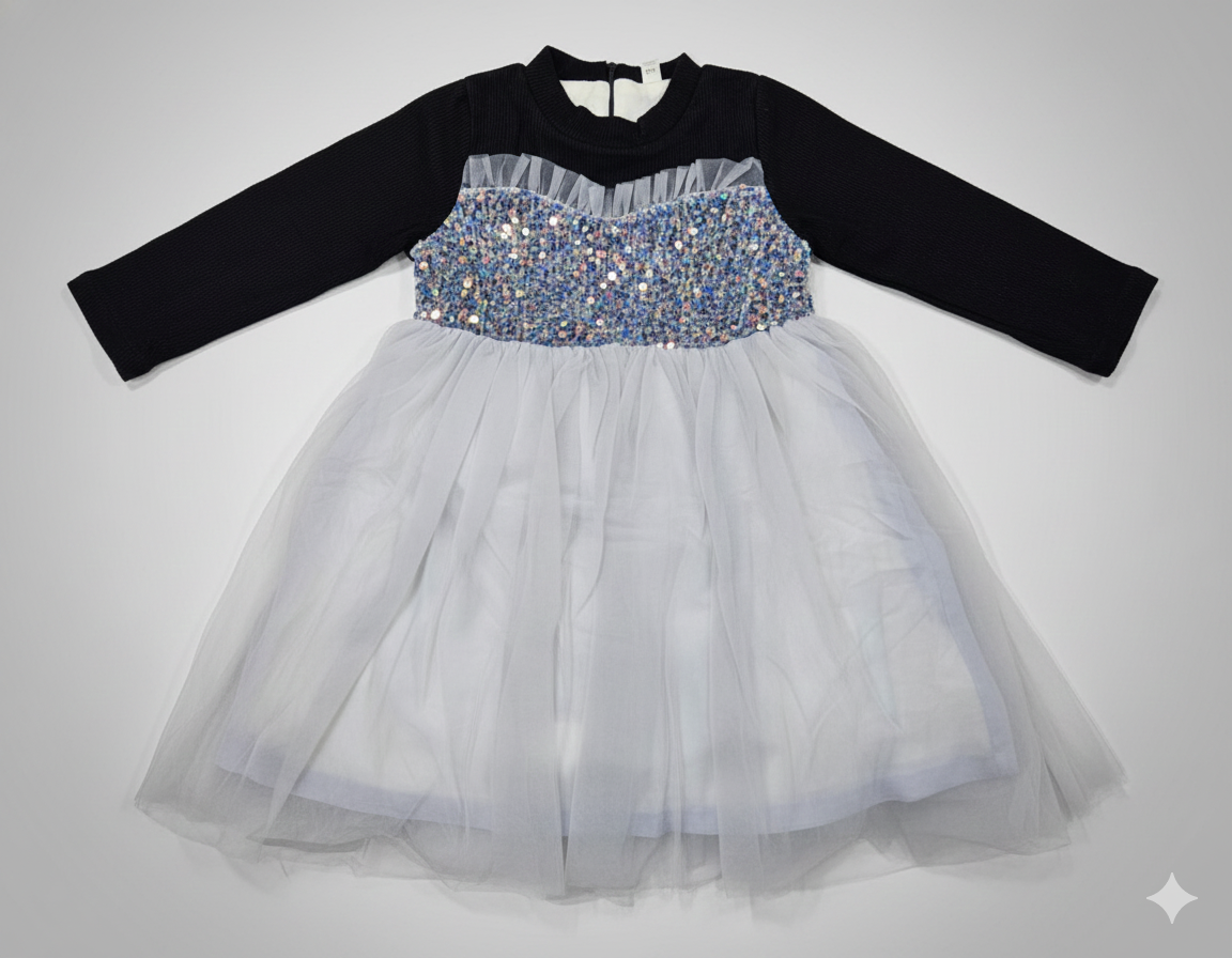 Black and white frock