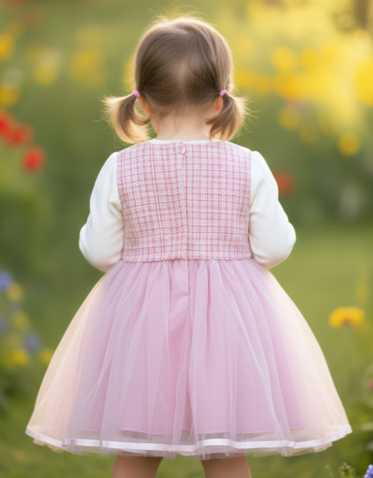 Disney Princess Girls Below Knee Casual Dress  frock