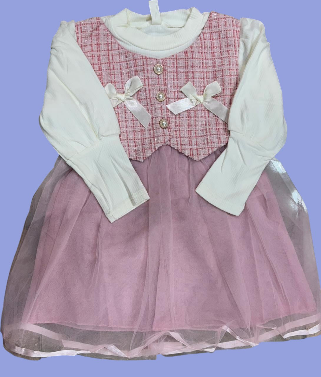 Disney Princess Girls Below Knee Casual Dress  frock