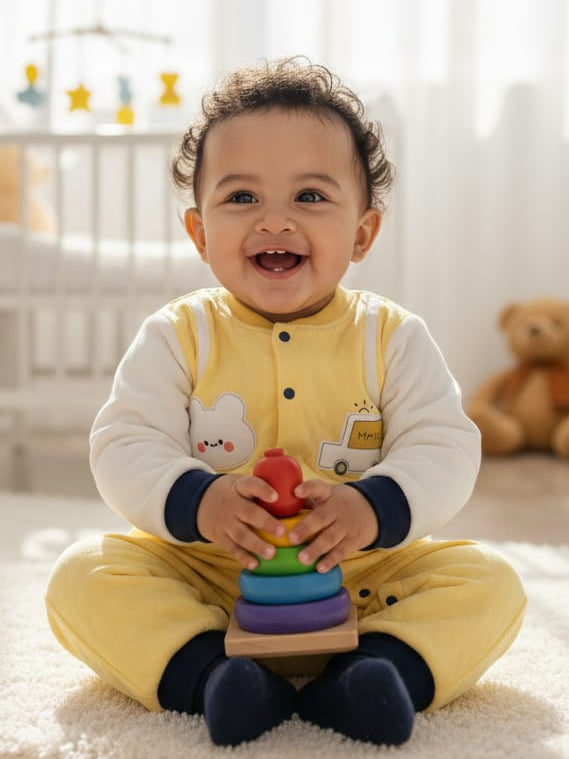 Romper Outfits Infant Long Sleeve Toddler Button Jumpsuits