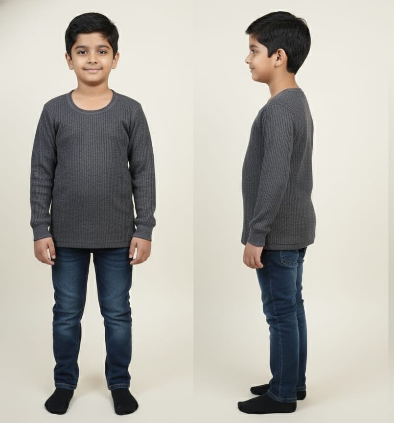 Kids Winterwear Thermal Sleeves Body Warmer for Unisex | Suitable for Heavy Winters