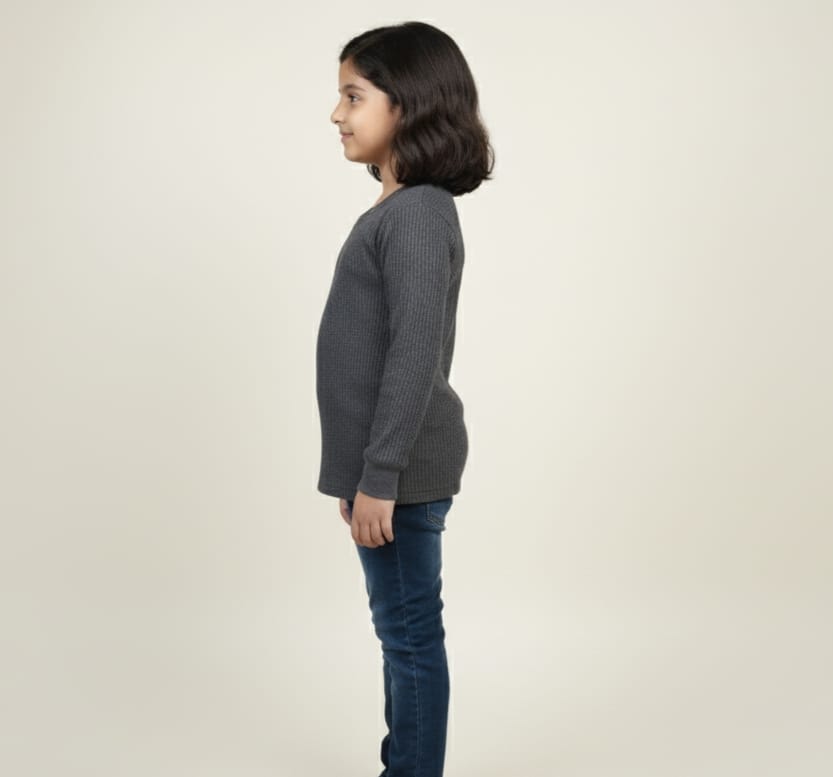 Kids Winterwear Thermal Sleeves Body Warmer for Unisex | Suitable for Heavy Winters