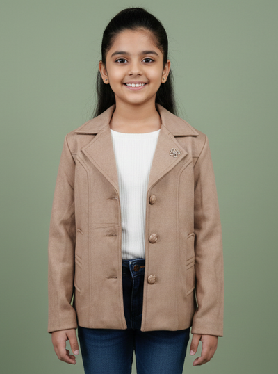 Leather jacket for girls