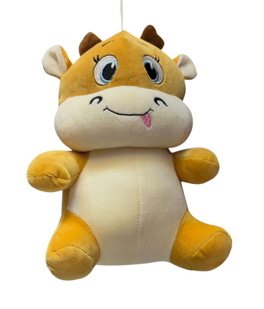 Smiley Cow Soft Stuffed Toy for Kids and Gift Toys