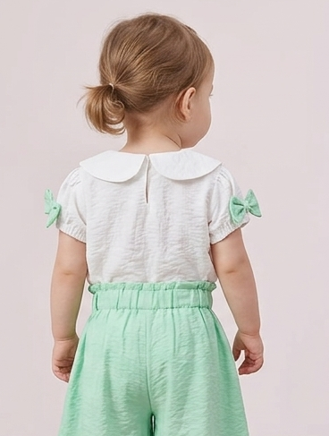Girls Half Pant Top