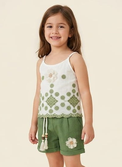 Girls Half Pant Top