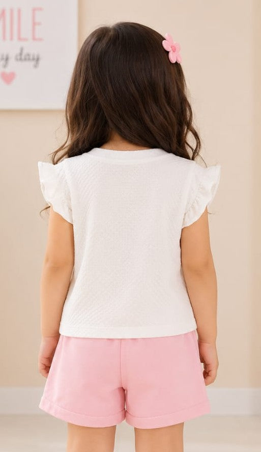 Girls Half Pant Top