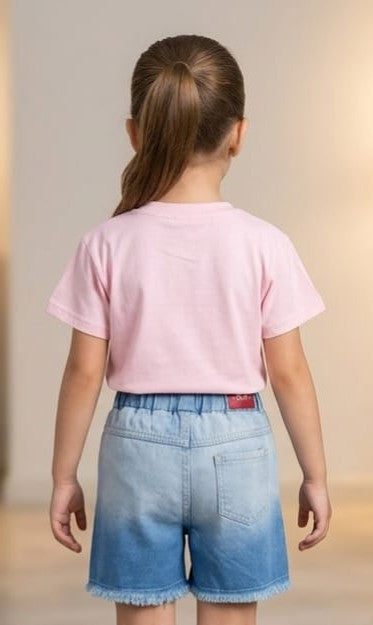 Girls Half Pant Top