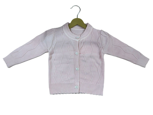WAH BABY Sweater | Front Open Button Cardigan for Boys & Girls | Soft Warm | Full Sleeves Knit Pullover for Infants & Toddlers | Cozy Sweater